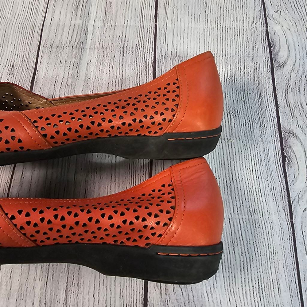 Dansko sz 36 salmon pink slip on flats - Picture 7 of 10